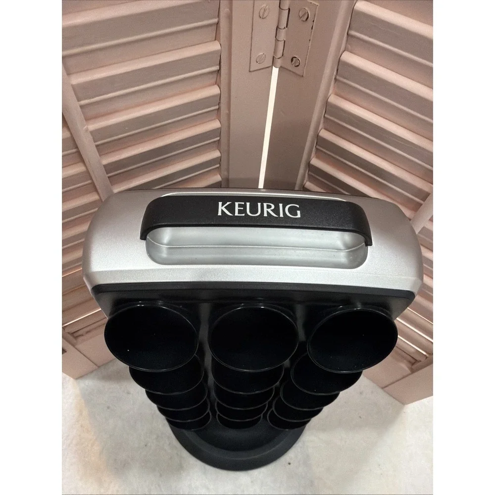 Keurig KCC-30 K Cup Carousel Coffee Pod Holder Storage Tower‎ Rotating Holds 30